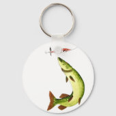 Pike Vissen Sleutelhanger (Voorkant)