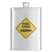 Pike Vissen Zone-teken Flacon (Voorkant)