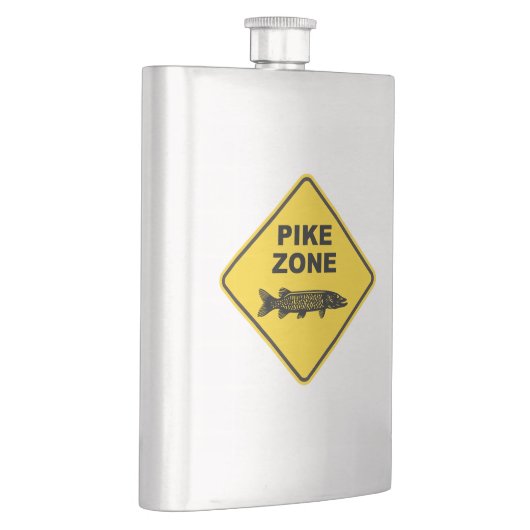 Pike Vissen Zone-teken Flacon (Rechts)