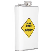 Pike Vissen Zone-teken Heupfles (Rechts)