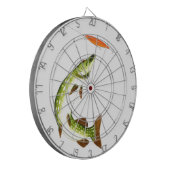 Pike-visserij Dartbord (Voorkant Links)