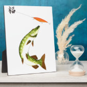 Pike-visserij Fotoplaat (Zijkant)
