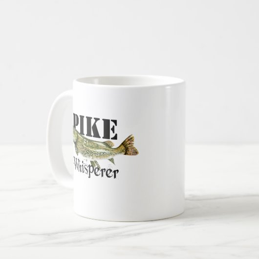 Pike Whisperer Light Koffiemok (Voorkant links)