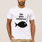 pike whispervisserij t-shirt (Voorkant)