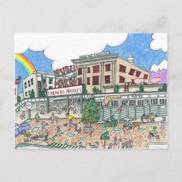 Pike's Market Place, Seattle, Washington Briefkaart