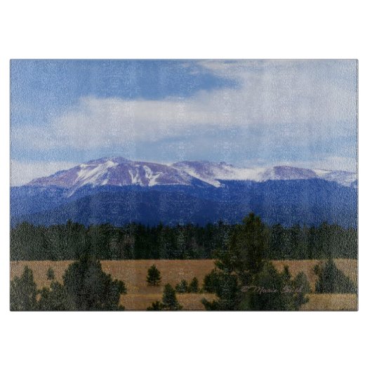 Pikes Peak 4 Snijplank (Voorkant)