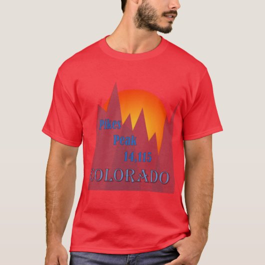 Pikes Peak boy T-shirt (Voorkant)