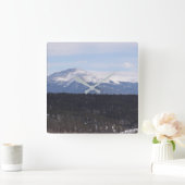 Pike's Peak Clock Vierkante Klok (Huis)