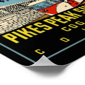 Pikes Peak COG Railway Poster (Hoek)