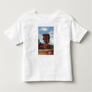 Pikes Peak, Colorado - Balanced Rock Kinder Shirts