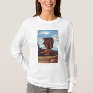 Pikes Peak, Colorado - Balanced Rock T-shirt