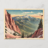 Pikes Peak Colorado  Briefkaart (Voorkant)