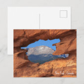 Pikes Peak, Colorado Feestdagenkaart (Voorkant / Achterkant)