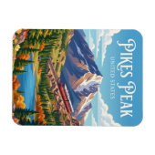 Pikes Peak Colorado Magneet (Horizontaal)