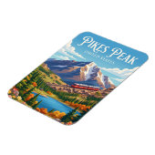 Pikes Peak Colorado Magneet (Linkerzijde)