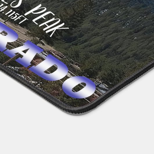 Pikes Peak Colorado, Mousepad Bureaumat (Hoek)