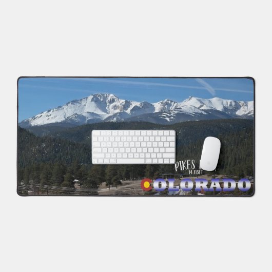 Pikes Peak Colorado, Mousepad Bureaumat (Keyboard & Muis)
