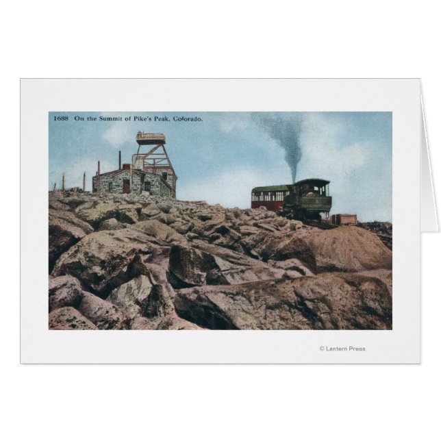 Pikes Peak, Colorado - over de top (Voorkant Horizontaal)