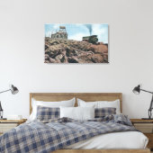 Pikes Peak, Colorado - over de top Canvas Afdruk (Insitu (Slaapkamer))