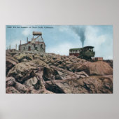 Pikes Peak, Colorado - over de top Poster (Voorkant)