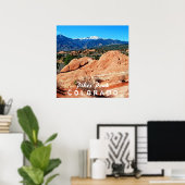 Pikes Peak, Colorado Poster (Thuiskantoor)