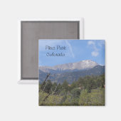 Pikes Peak- Colorado Springs Magneet (Voorkant / Achterkant)