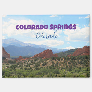 Pikes Peak Colorado Springs Reis Magneet