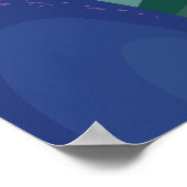 Pikes Peak Colorado -stijlreisposter Poster (Hoek)
