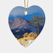 Pikes Peak en Lone Tree Keramisch Ornament (Links)