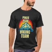 Pikes Peak  Family Matching Hiking T-shirt (Voorkant)