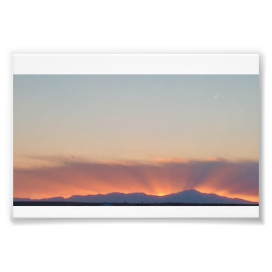 Pikes Peak Foto Afdruk (Voorkant)