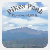 Pikes Peak Front Range Sticker (Voorkant)