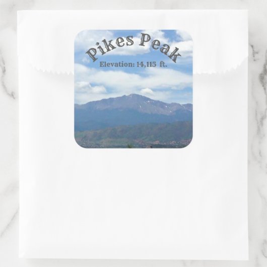 Pikes Peak Front Range Sticker (Tas)