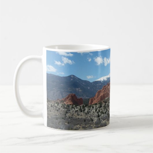 Pikes Peak, Garden of the Gods, Colorado Koffiemok (Links)