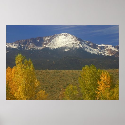 Pikes Peak in herfst Poster (Voorkant)