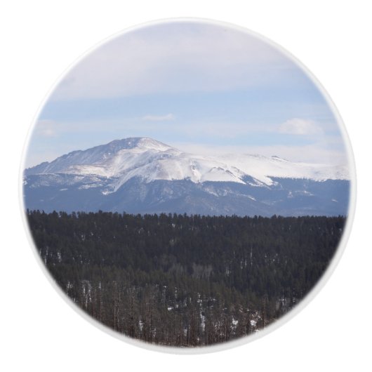 Pike's Peak Keramische Knop (Voorkant)