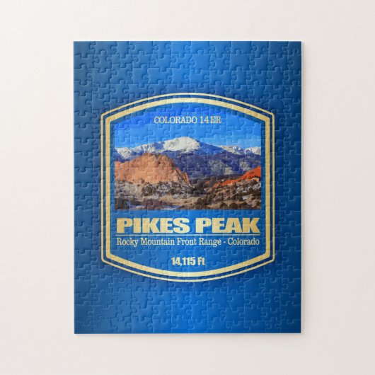 Pikes Peak Legpuzzel (Verticaal)