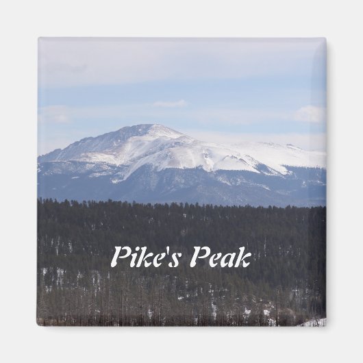 Pike's Peak Magnet (Voorkant)