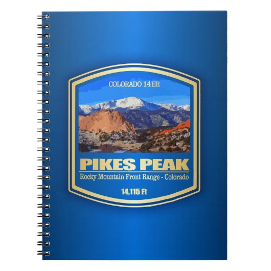 Pikes Peak Notitieboek (Voorkant)