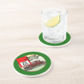 Pikes Peak Ocean to Ocean Auto Trail Zandsteen Onderzetter (Zijkant)