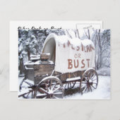 Pikes Peak of Bust Briefkaart (Voorkant / Achterkant)