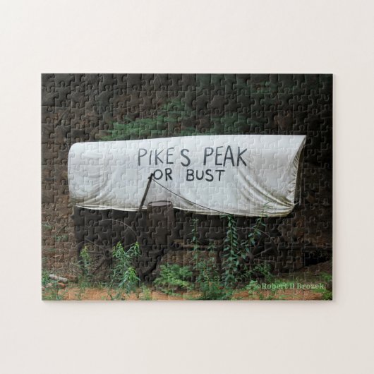 Pikes peak of buust legpuzzel (Horizontaal)