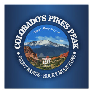 Pikes Peak Perfect Poster