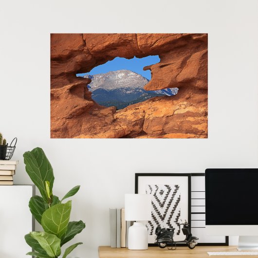 Pikes Peak Poster (Thuiskantoor)