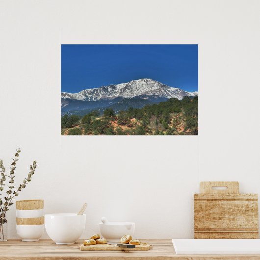 Pikes Peak Poster (Keuken)