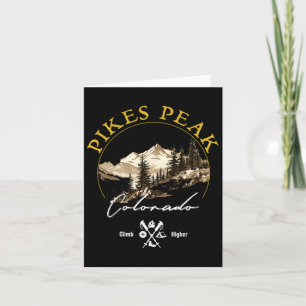 Pikes Peak Retro Kleding - Pikes Peak Souv Kaart