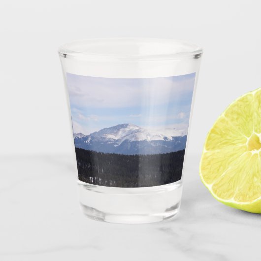 PIke's Peak Shot Glas (Voorkant)