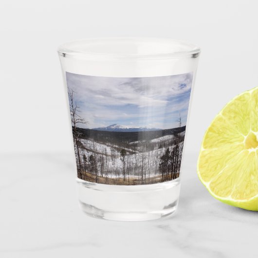 Pike's Peak Shot Glass Glas (Voorkant)