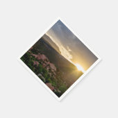 Pikes Peak Sunset Haze Papier Servet (Hoek)