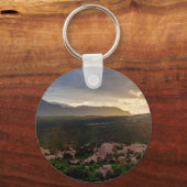 Pikes Peak Sunset Haze Sleutelhanger (Achterkant)